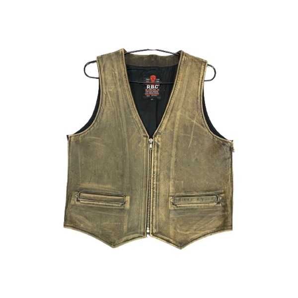 RBC vintage leather vest