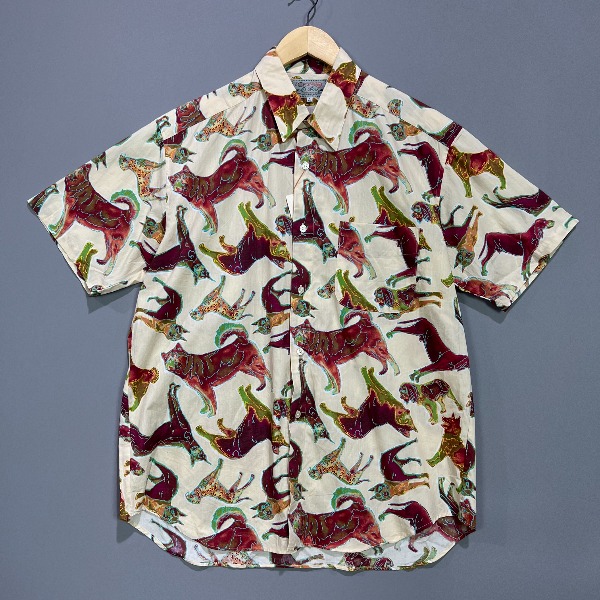 [미사용] [L] Mr. Sono 어센틱 빈티지 하와이안 셔츠 1571 남자셔츠 반팔셔츠 빈티지셔츠