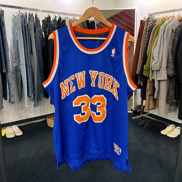 [XL] 아디다스 NBA 뉴욕닉스 패트릭유잉 스윙맨 져지 유니폼 6950