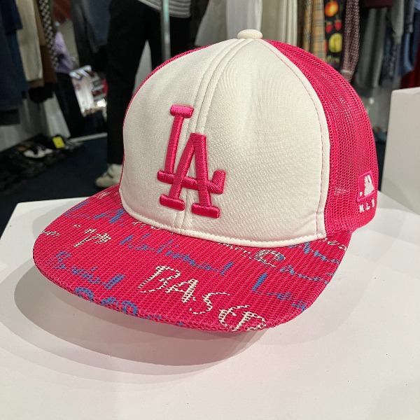 MLB LA다저스 메쉬 볼캡 모자 핑크 8006 빈티지볼캡 빈티지모자